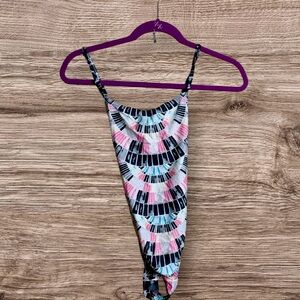 Speedo 30 XS power flex one piece swimsuit